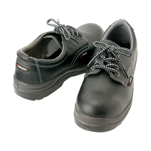 セーフティシューズ（ウレタン短靴ヒモ）（男女兼用） 710ブラック 27.0 59801 1