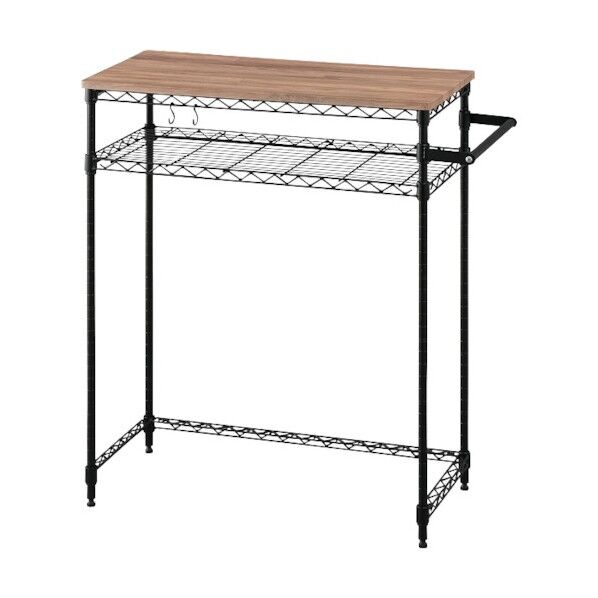 カラーメタルラック ペール上ラック ロータイプ