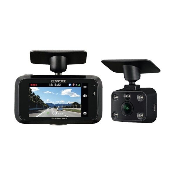 JVCケンウッド 前方・室内撮影2カメラドライブレコーダー DRV-MP760 1点