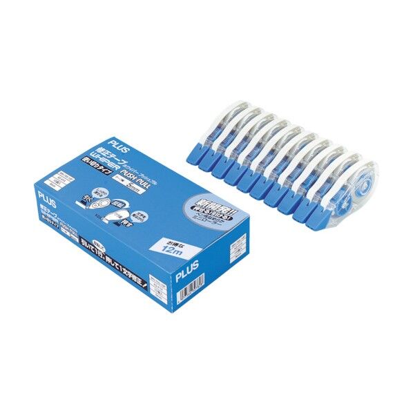 修正テープ使い切りタイプ12mテープ幅5mm49968(10個入) WH70510P 10個