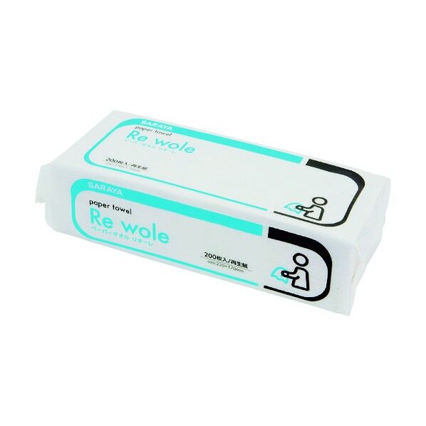 ペーパータオル リオーレ(200枚入リX42袋)