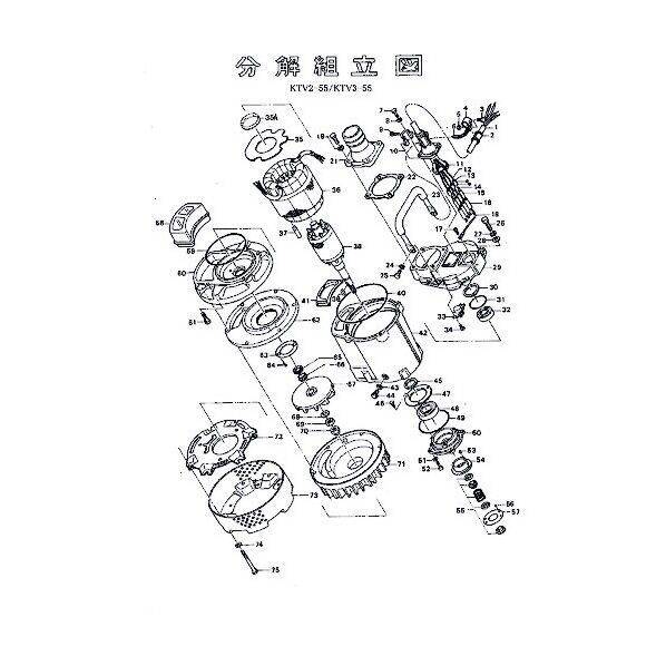 固定子 801-05600348-9 1点