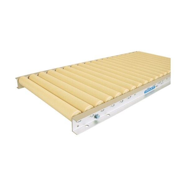 ※法人専用品※寺内製作所 樹脂製ローラコンベヤφ42-W550XP100X90°カーブ P42-551090R90 1点