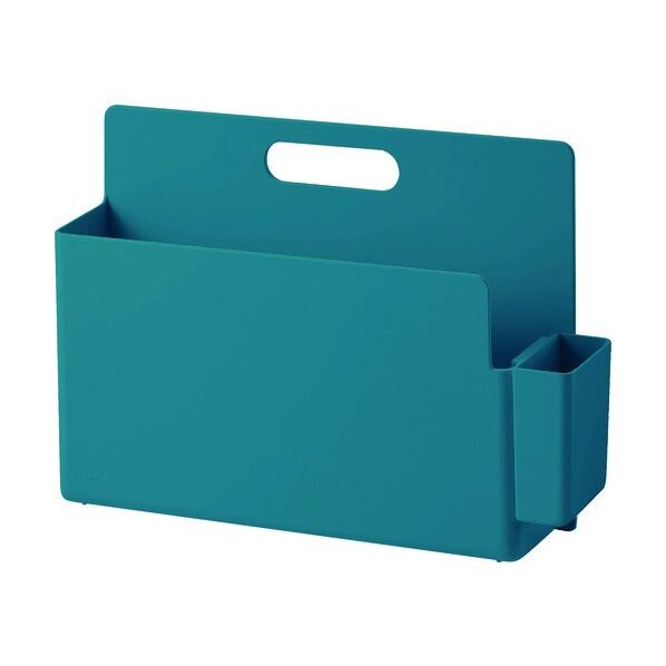 内田洋行 仕切り・トレーになるキャリーボックス ブルー 15000012 1点...