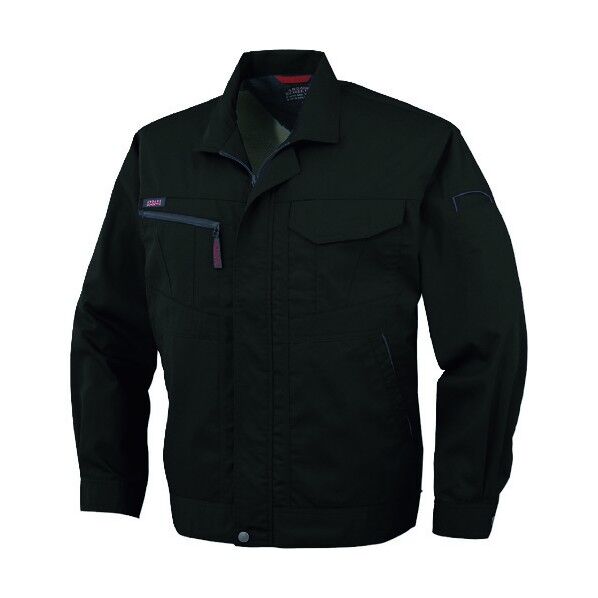 長袖ブルゾンA-761 13ブラックSEL A-761-13-EL 1点