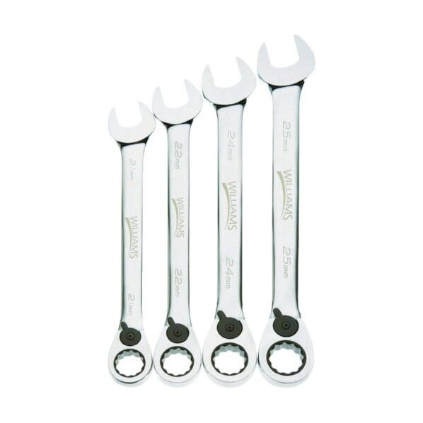 ラチェットコンビレンチセット JHWMWS-4RC 4本