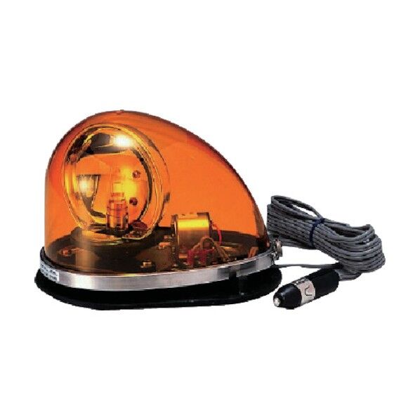 車両用回転灯ゴムマグネット付ＤＣ１２Ｖコードの長さ：４ｍ 387-13 1