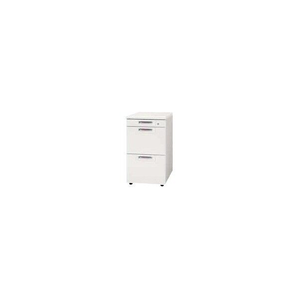 プラス 740087)脇机3段 RJ-046A-A3 ホワイト 引出A RJ-046A-A3 WS/W4 1点