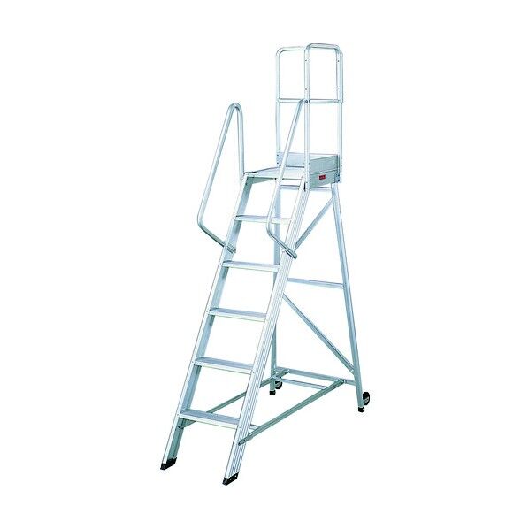 組立式作業台ライトステップDAオプション専用手摺片側開口タイプ(左右共通)(10898) DA-Q 1