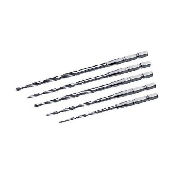 六角シャンク鉄工ドリルセット