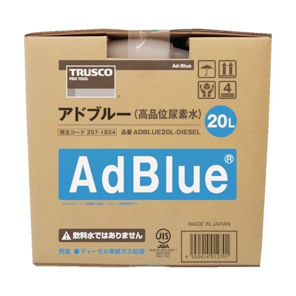 トラスコ(TRUSCO) アドブルーAdBlue(高品位尿素水) 20L ADBLUE20L-DIESEL 1点