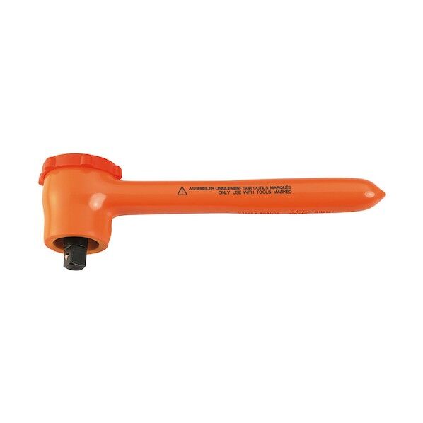FACOM社 絶縁工具 3/8ラチェット 9.5凸 180mm 72枚歯 J.151AVSE 1点