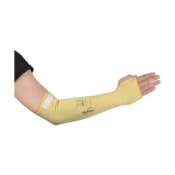 アンセル 耐切創腕カバー ゴールドニットスリーブ