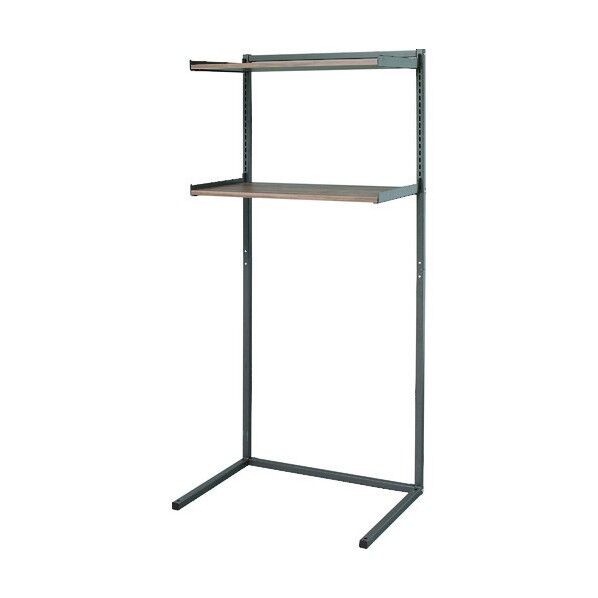 IRIS 250408 スチールランドリーラック ブラウン 543 x 998 x 63 mm SLR-700-BR 1個