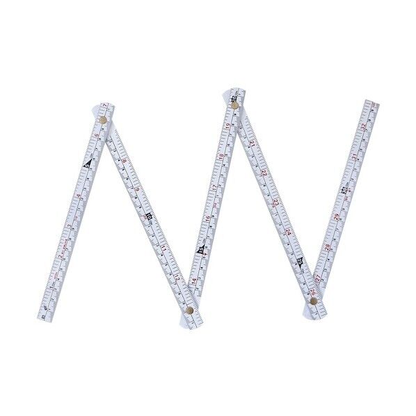 ファイバー折尺快段目盛尺相当 直尺 PFR-100SKD 1本