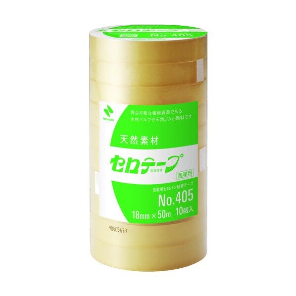セロテープ® No.405産業用 18mmX50M 405-18X50 1巻