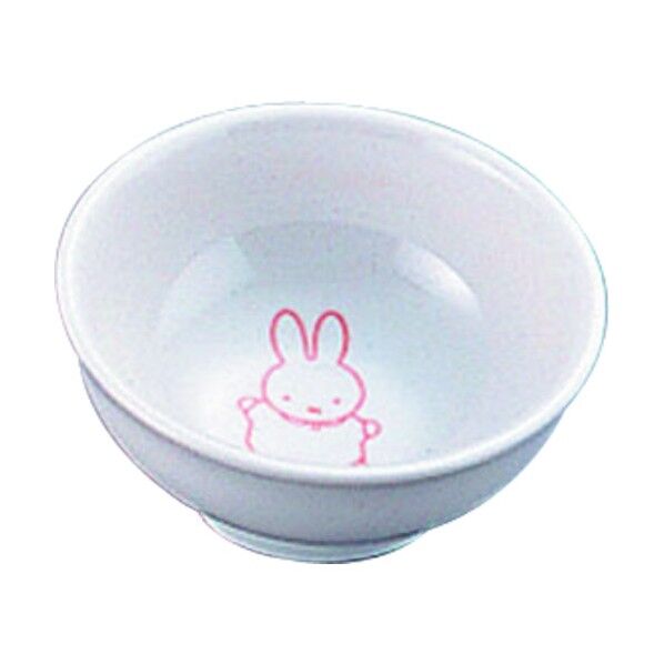 メラミンオ子様用弁当シリーズ ミッフィー MAN-030P 丸小鉢 RMLI301 1個