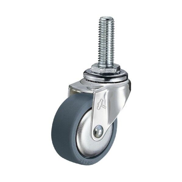 Eシリーズねじ込みタイプ自在エラストマーB車50mm 平戸車 420EALB50 1個