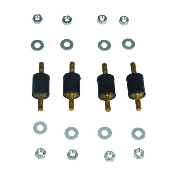 アルバック機工 防振ゴム ME-12(M4) ME-12(M4) 4PIECES 4個