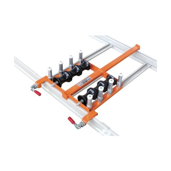 育良精機 ワンタッチ開閉式 3列コロ 10145 ISK-L3 1個