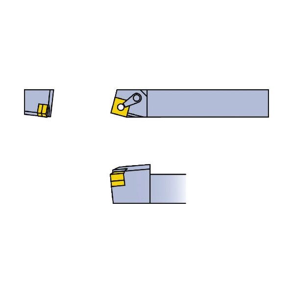 外径加工用 MSBN形重切削用ダブルクランプ式バイトホルダ SN形インサート対応 MSBNR3232P19 1点