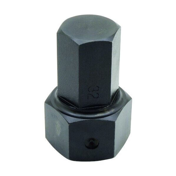 打撃六角棒スパナ32mm交換用ビット