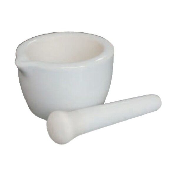 磁製乳鉢(乳棒付) 光沢タイプ