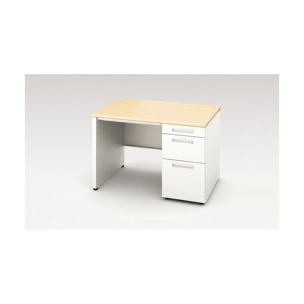 片袖デスク(パネル脚) XEHH117BP-WS 1点