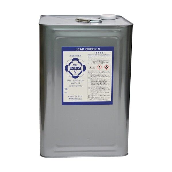 発泡漏れ検査剤 リ-クチェックV 透明 18L RICV-18 1缶