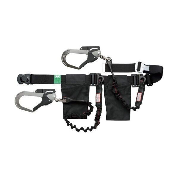 二丁掛ジャバラT自在アロッキー黒緋-黒 WJAWKL-K 1