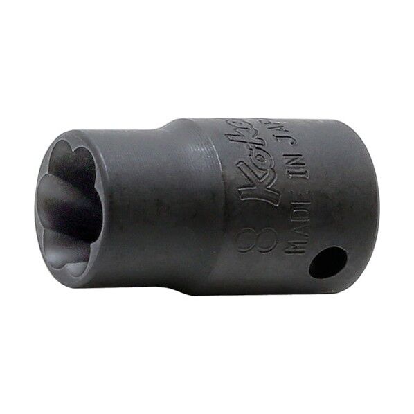 6.35mm差込 ナットツイスター 10mm 14.8 x 23 x 14.8 mm 2127-10 1