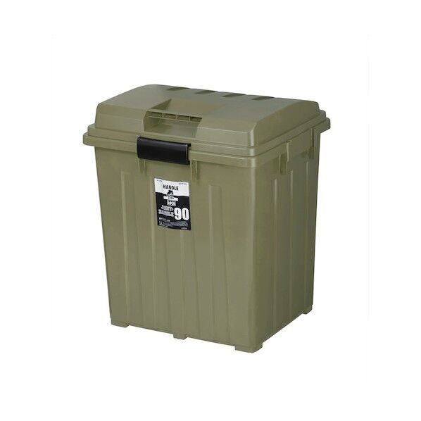 連結ハンドルペール90 カーキグリーン カーキグリーン 96L 02060 1個