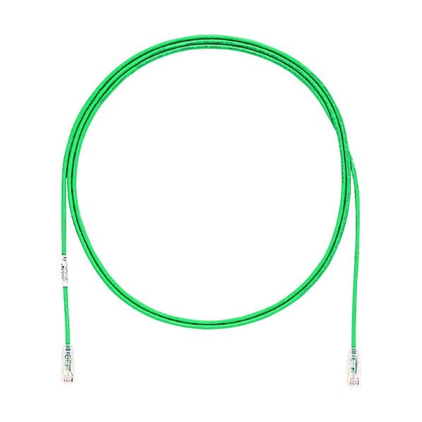 カテゴリ6細径パッチコード 0.5m 緑 UTP28SP0.5MGR 1点