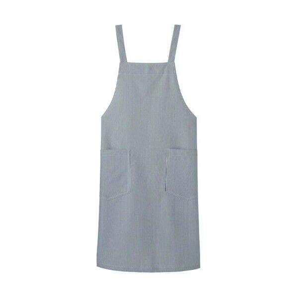 高温撥油加工エプロン RA-1899 (ブラックストライプ) SEPB410 1個