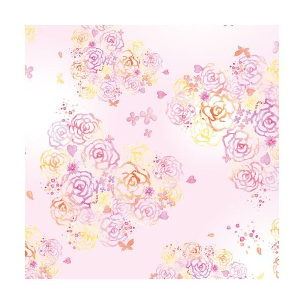 シモジマ 包装紙 シャーベットローズ P 半才 002410963 50枚...