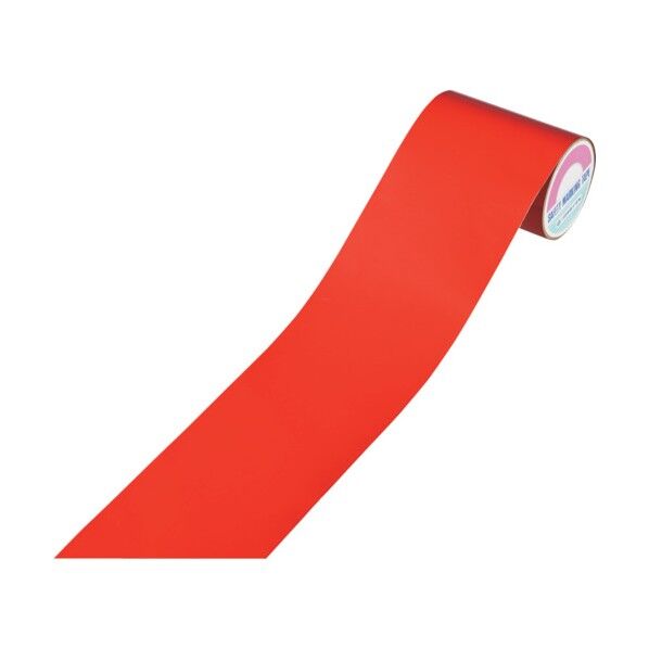 粗面用反射テープ AHT‐151R 赤 150mm×10m 319022 1個