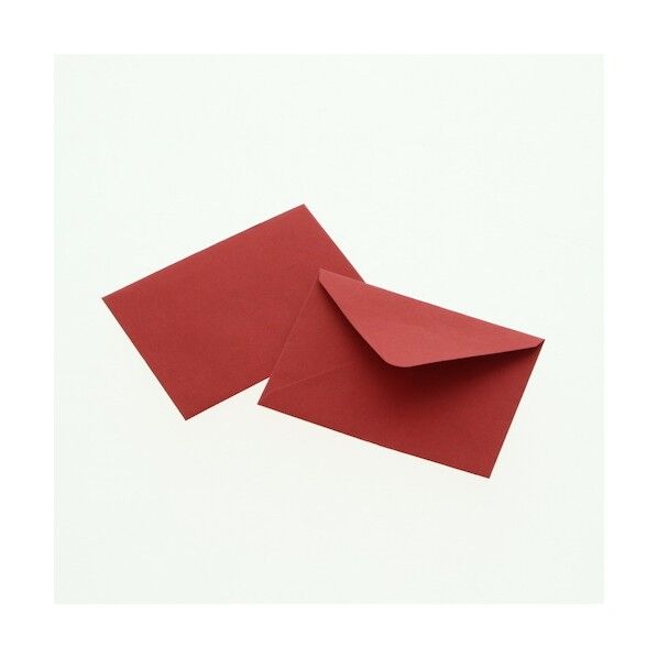 ミニ横型封筒 赤 7242408 1点