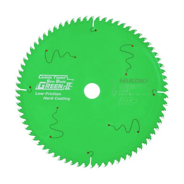 日立スーパーチップソー190mm グリーン 外径190mm×刃数70P×穴径20mm 0033-3296 1枚