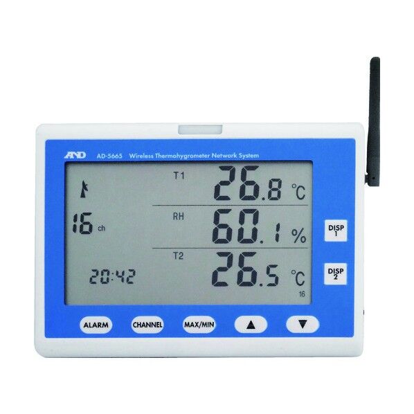 ワイヤレス温湿度計(表示機) AD5665