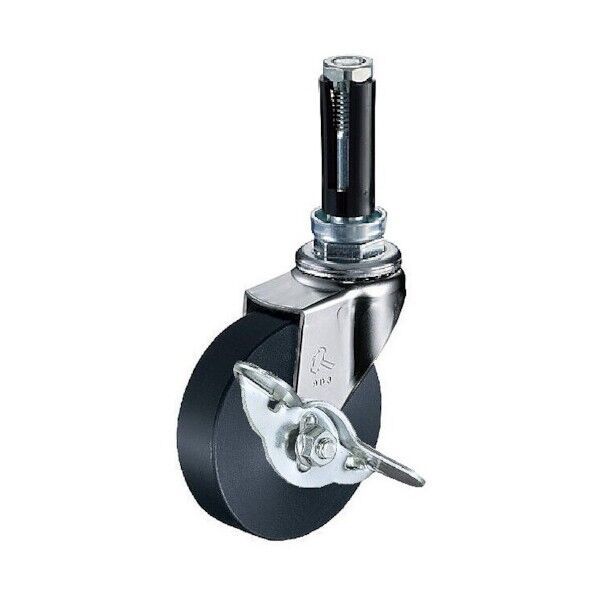 EUシリーズ自在SP付MCナイロン車75mm 平戸車 4151EUMC75 1個