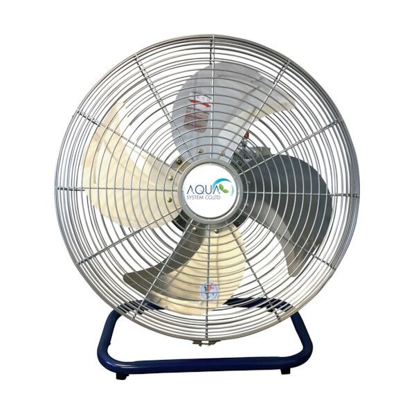 無給油エアモーター式 卓上型 工場扇 (アルミハネ45cm) AFD-18NL 1点