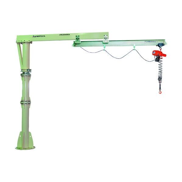 スーパーツール 二速選択電動チェーンブロック付ジブクレン JHCS1640KN 1点...