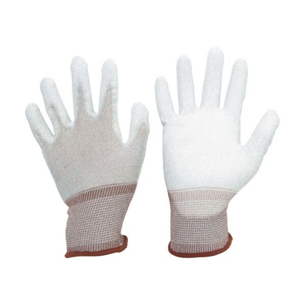 ミドリ安全 静電気拡散性手袋(手のひらコート) SS MCG600NSS 7186 10双