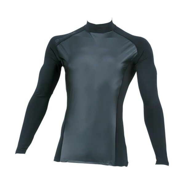 防風ハイブリッドローネックG-210813ブラックM G-2108-13-M 1