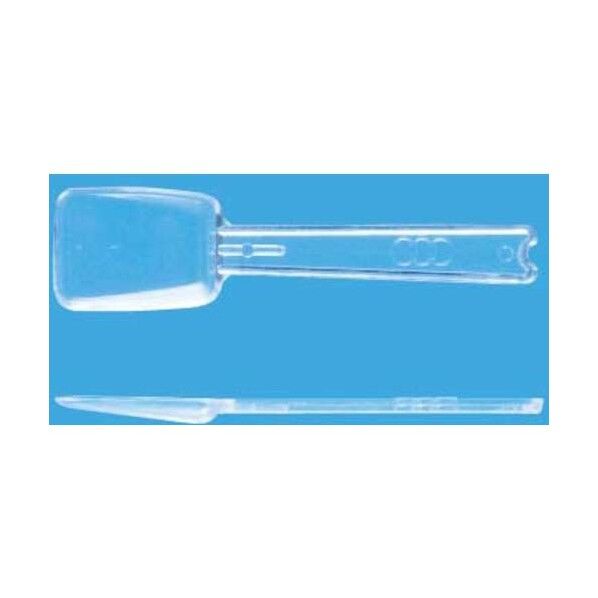 角スプーン#75 (透明)バラ100本袋入 3770622 1点