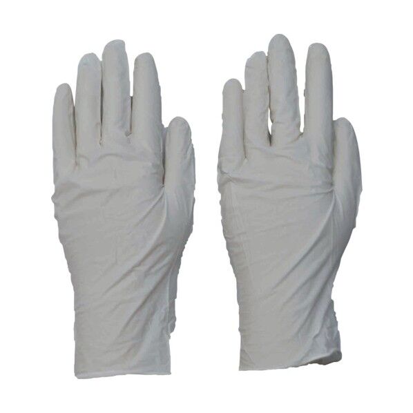 S470ニトリル極薄手袋 (100枚入) ホワイト LL 6750 100枚