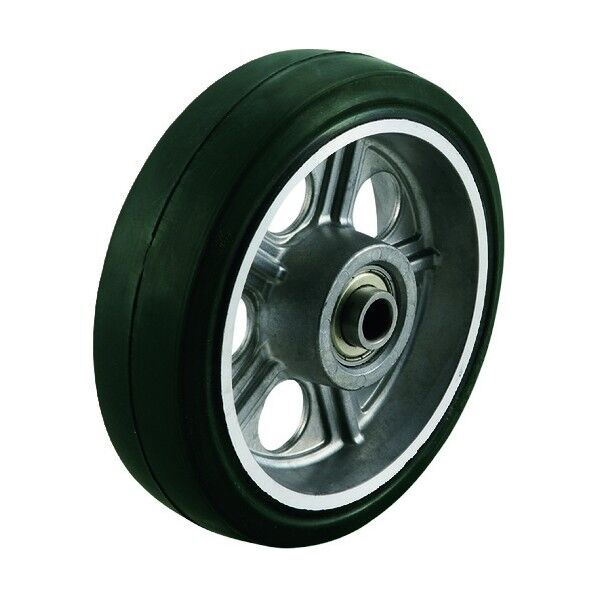 200径アルミホイルゴム車輪 AW-200 1点