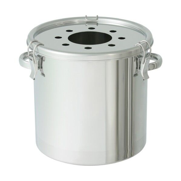 ステンレスタンク 粉体回収容器 FF穴付