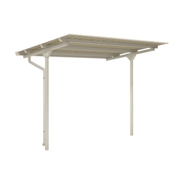 自転車ルーフ 直線屋根中央柱 高耐食仕様 基準型 通常タイプ 屋根間口3068mm CYTFK2720US 1点