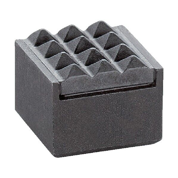 グリッパー 丸形角形 歯付ハードメタルインサート付 角型